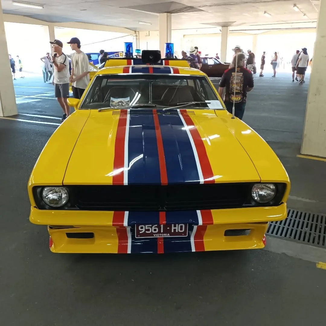 Some cool Mad Max themed replicas at last weekend's Sandown Revival motor festival.
