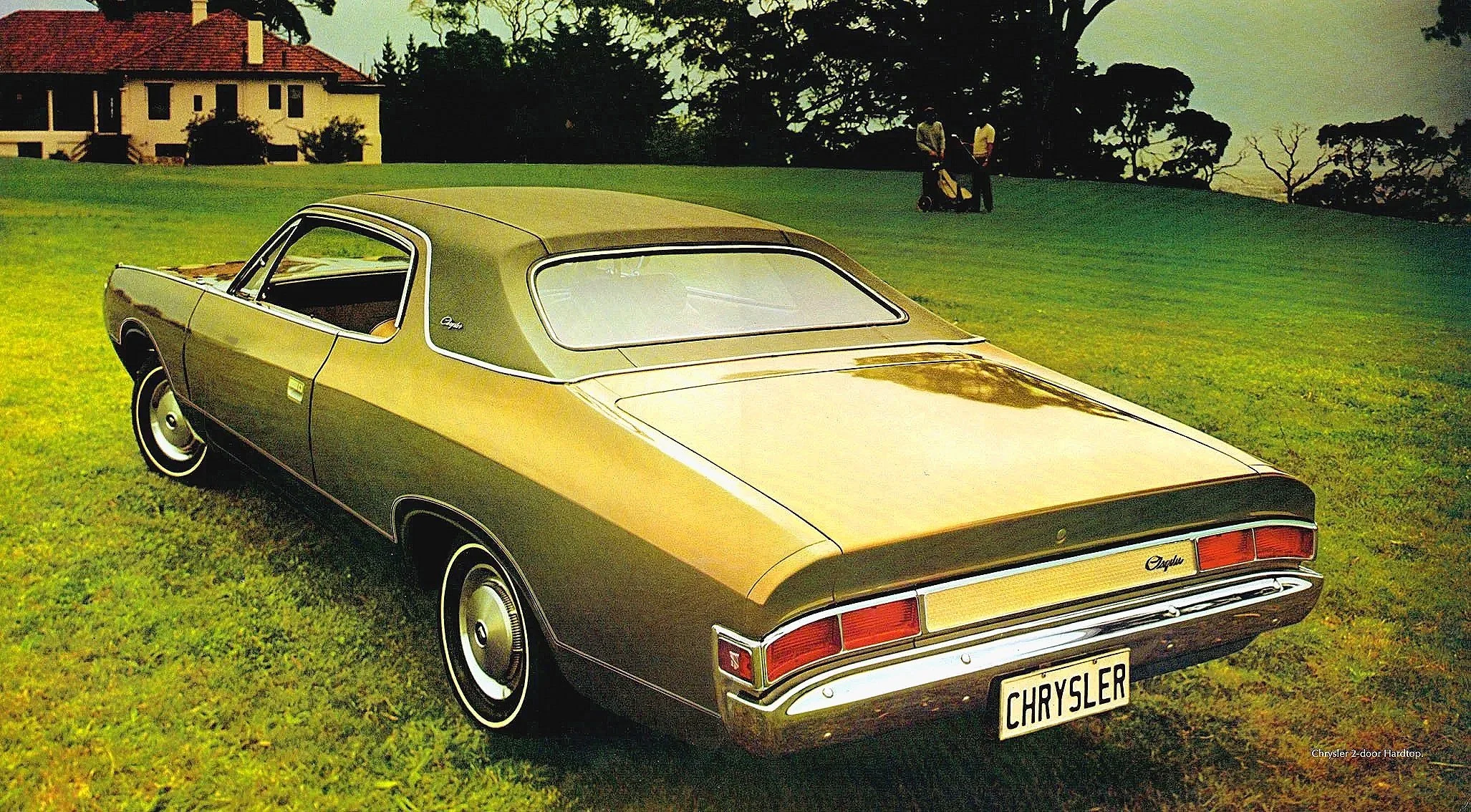 ink to the Chrysler by Chrysler advertising archive featuring luxury CH, CJ, and CK sedan and hardtop print ads.