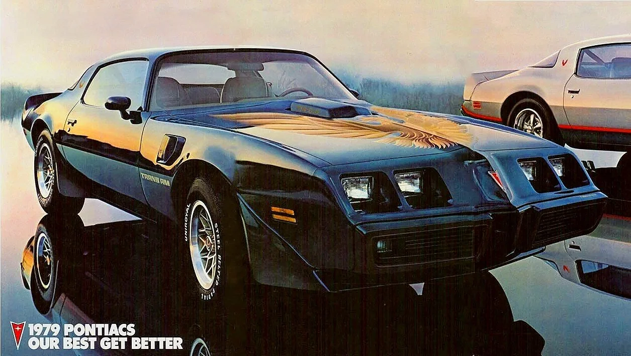Original Pontiac Firebird and Trans Am advertisements from 1967 to 1981 featuring high-resolution F-body muscle car print scans.