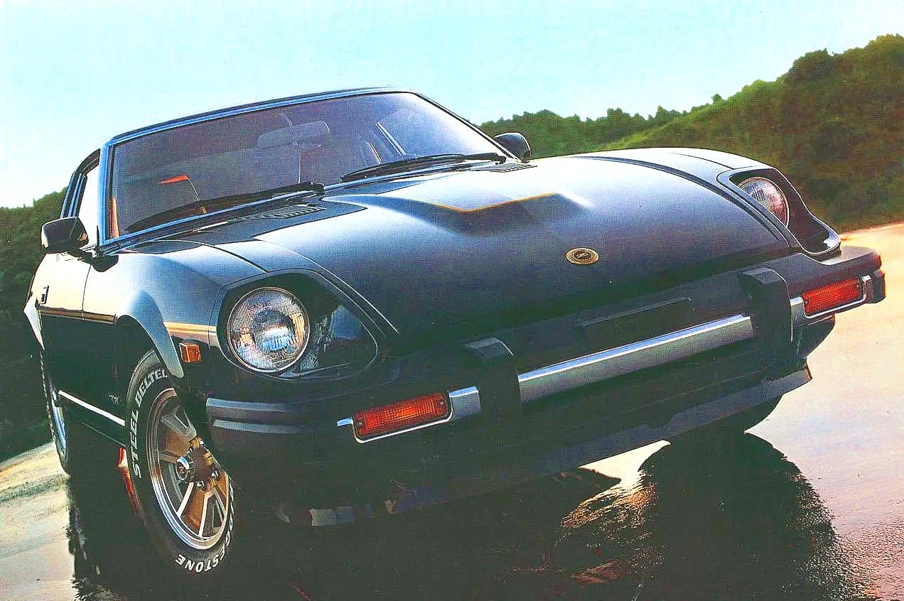 Vintage Nissan and Datsun original automotive print advertisements collection hub