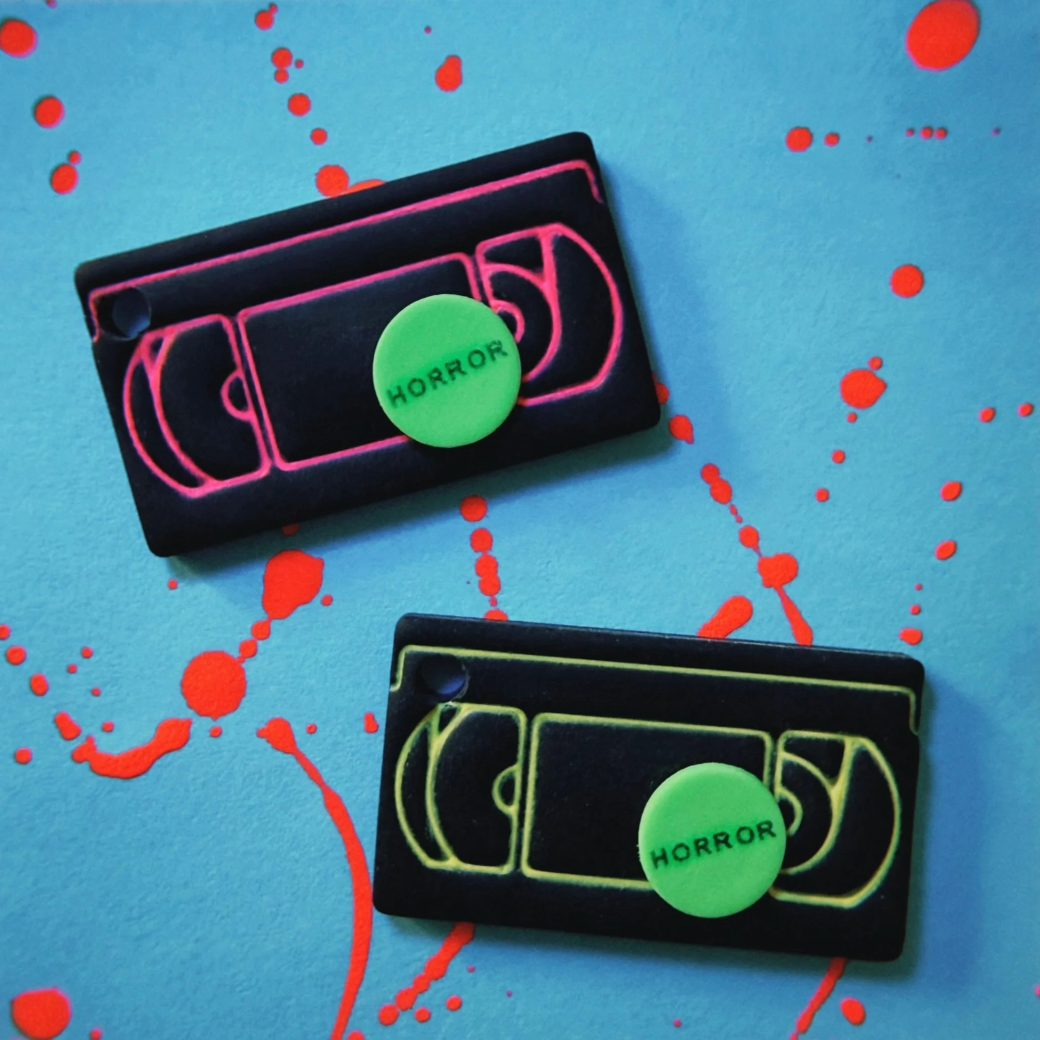 Video Store Horror VHS Charm