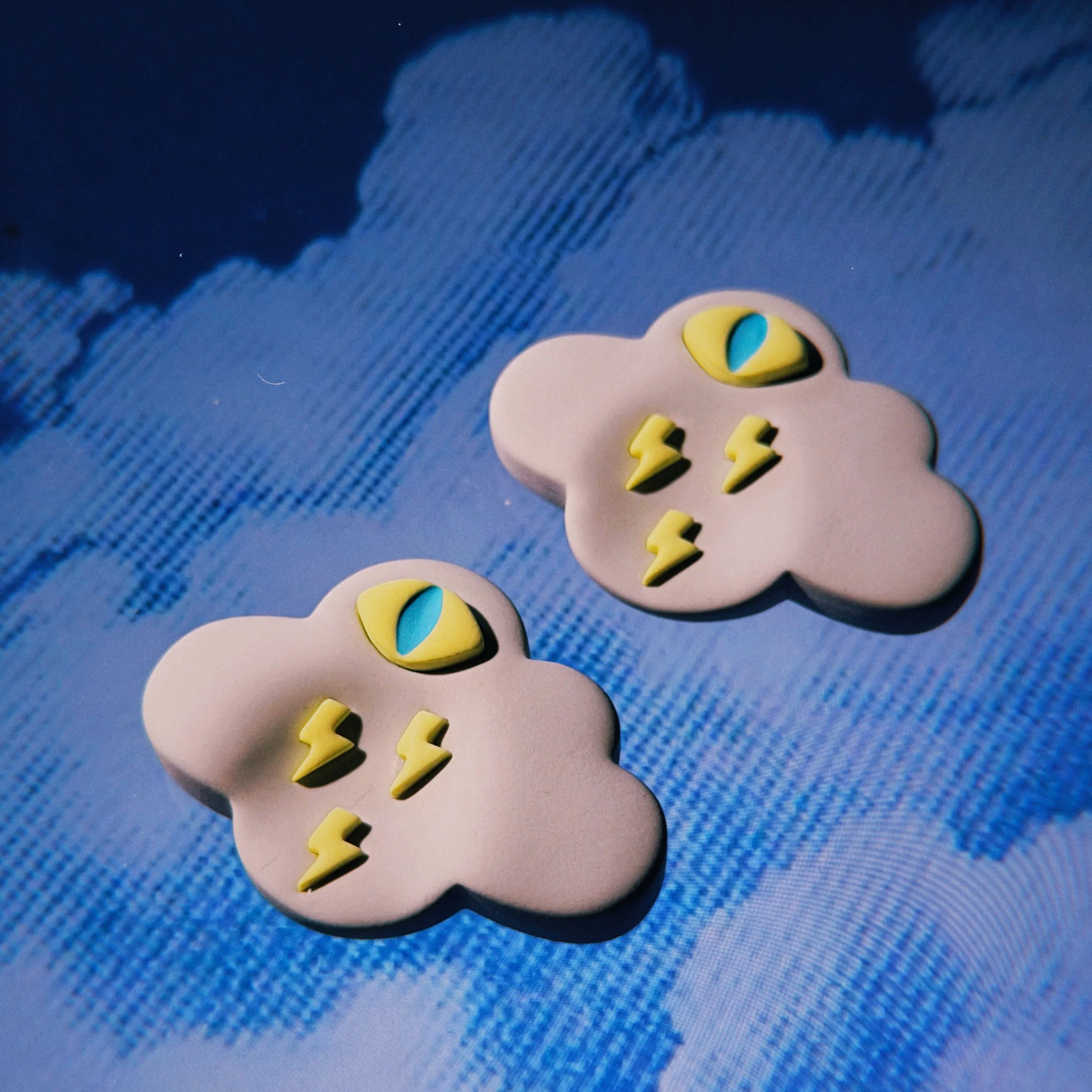 Stormy Worry Stone