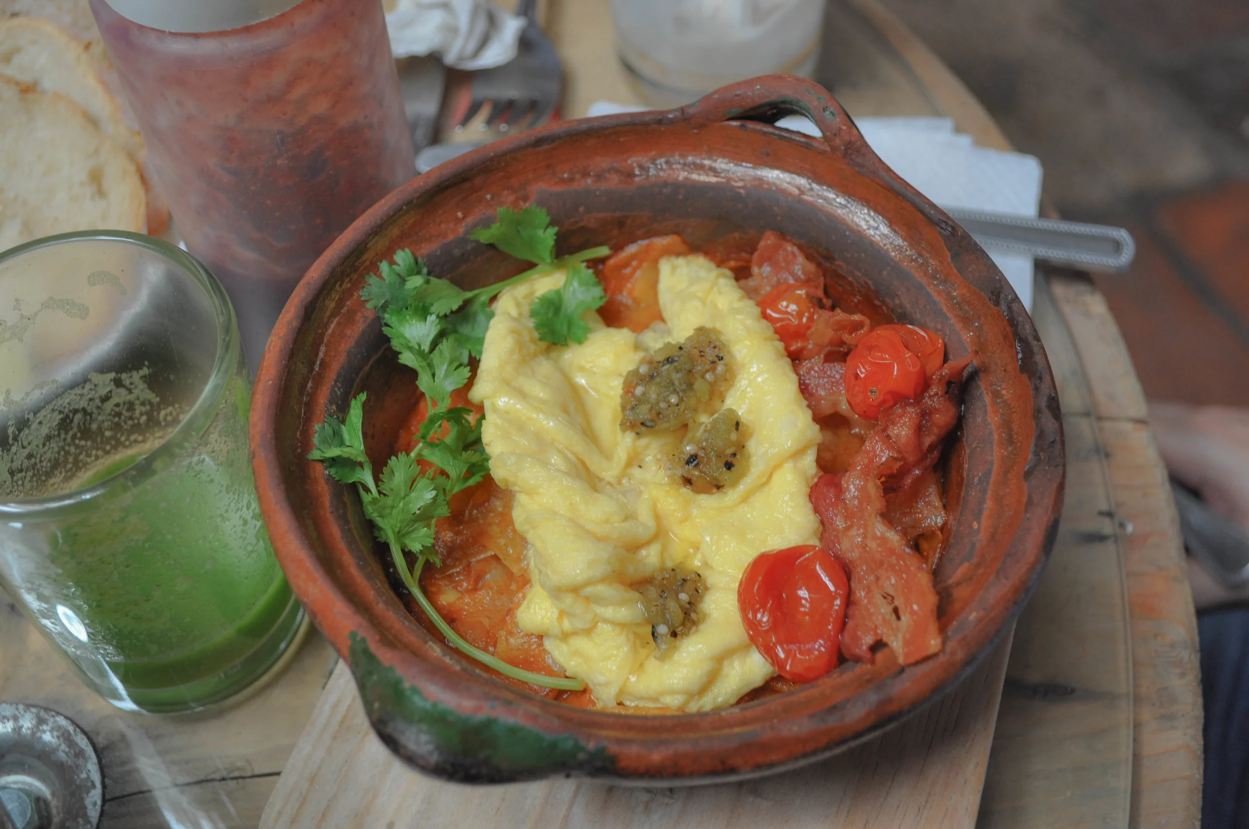 Cazuela Breakfast at Lavanda