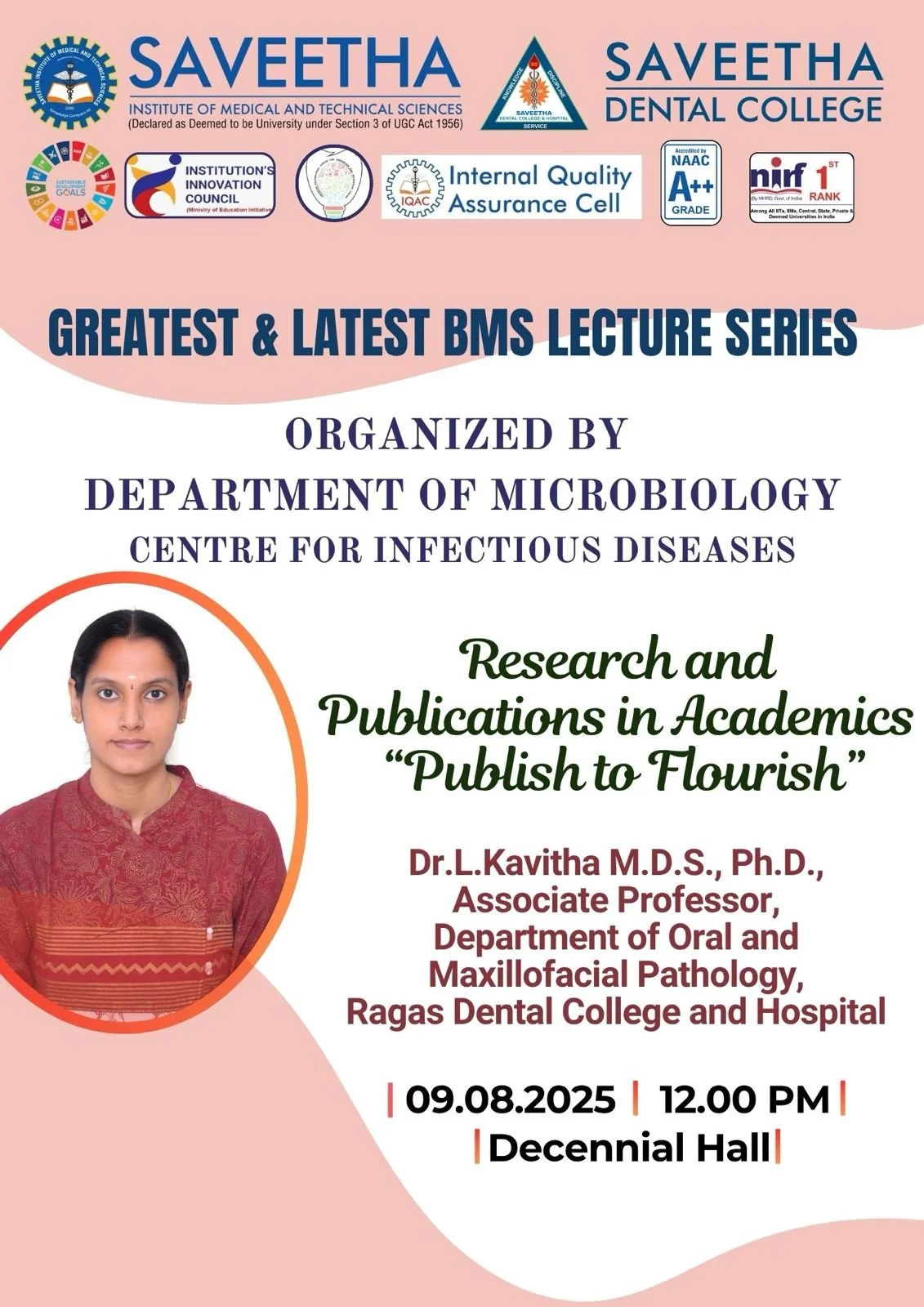 Latest and Greatest BMS Lecture Series