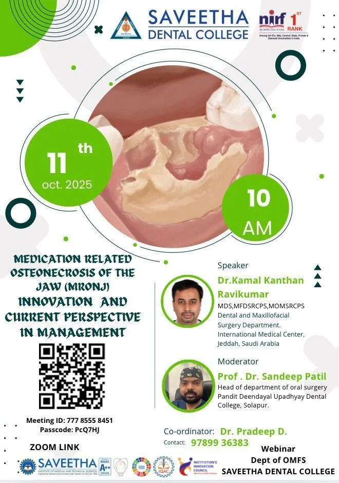 Medication Related Osteonecrosis of the Jaw (MRONJ) Innovation and Current Perspective in Management