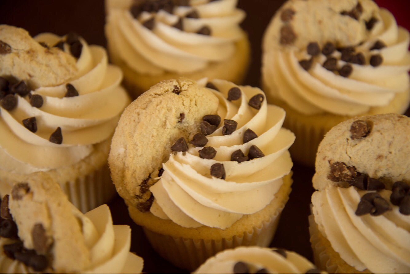 Cookie Dough Cupcakes