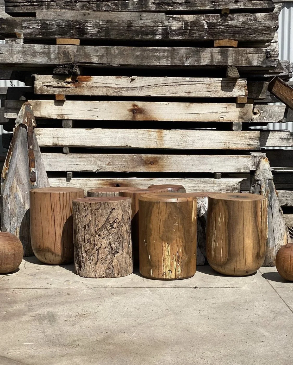Stump Stools