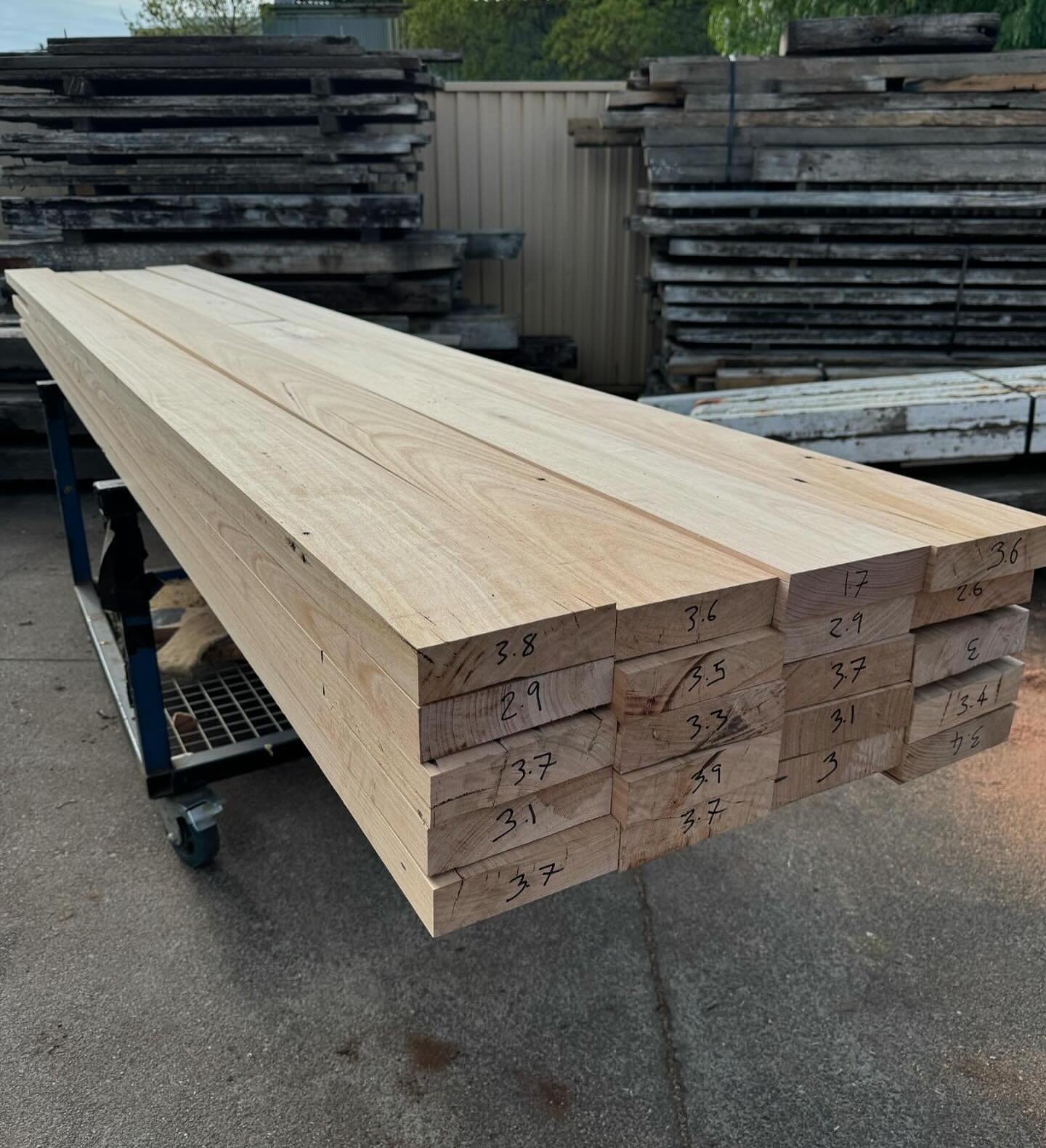 180x40 Recycled Ash. Fresh off the press. 🌳⚒️♻️