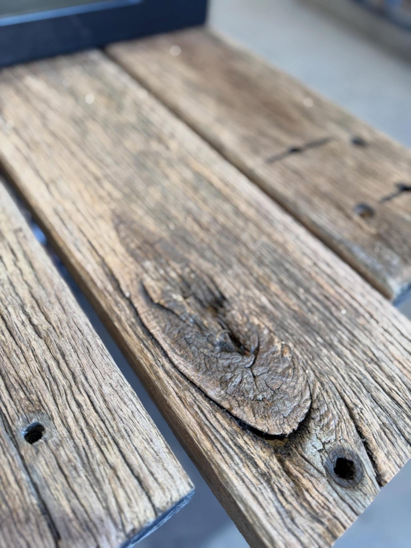 Brushed 190x45 boardwalk decking. Spotted gum. Salvaged from Martha Cove, Safety Beach. Victoria. 🌳⚒️♻️