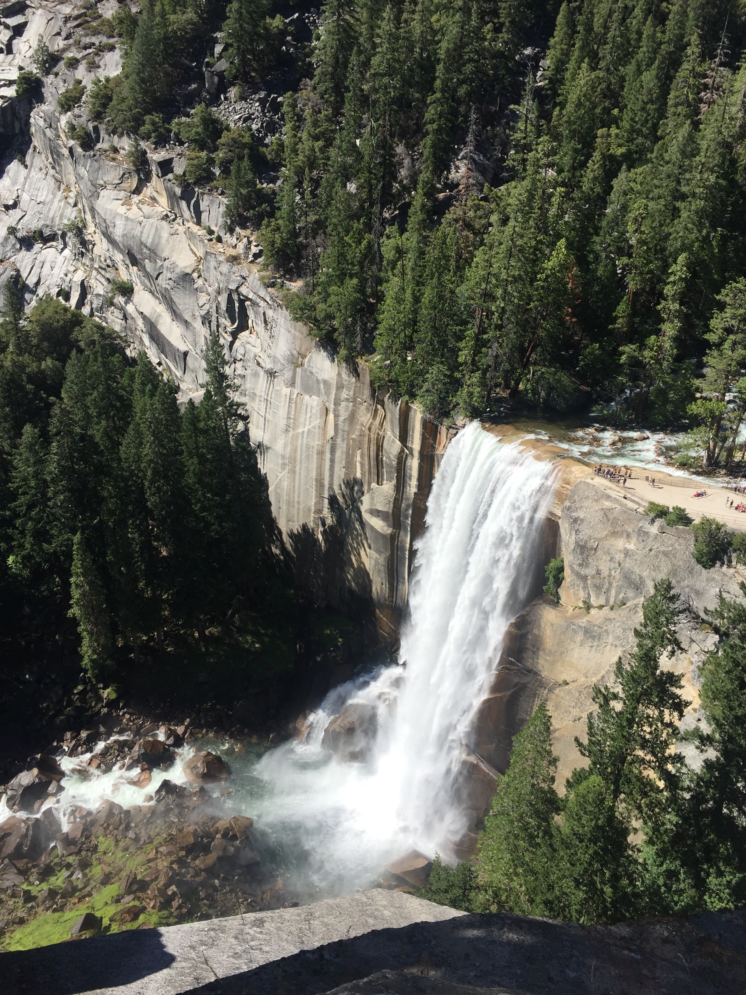 Vernal Falls, Yosemite National Park, California, 2016.