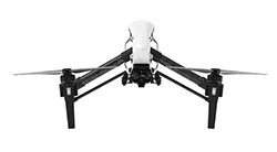 DJ Inspire drone — the drone used by Sure Shot Film's experienced operators use as a standard for their aerial video and photography work.