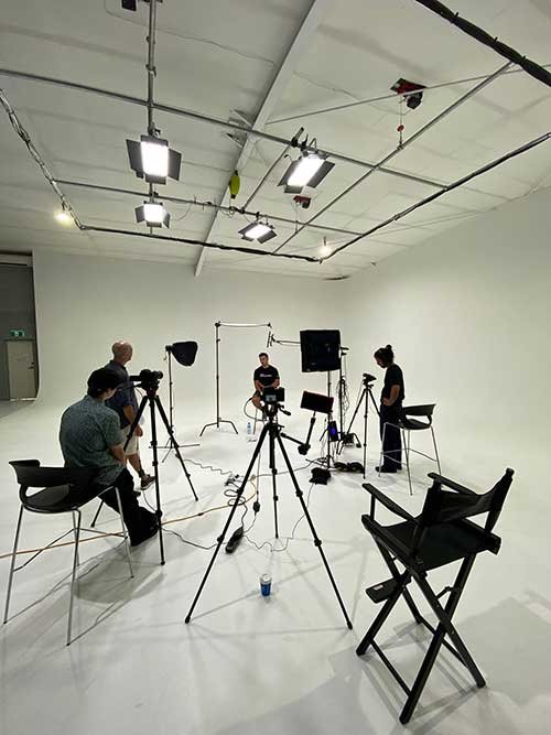 Studio-based video production