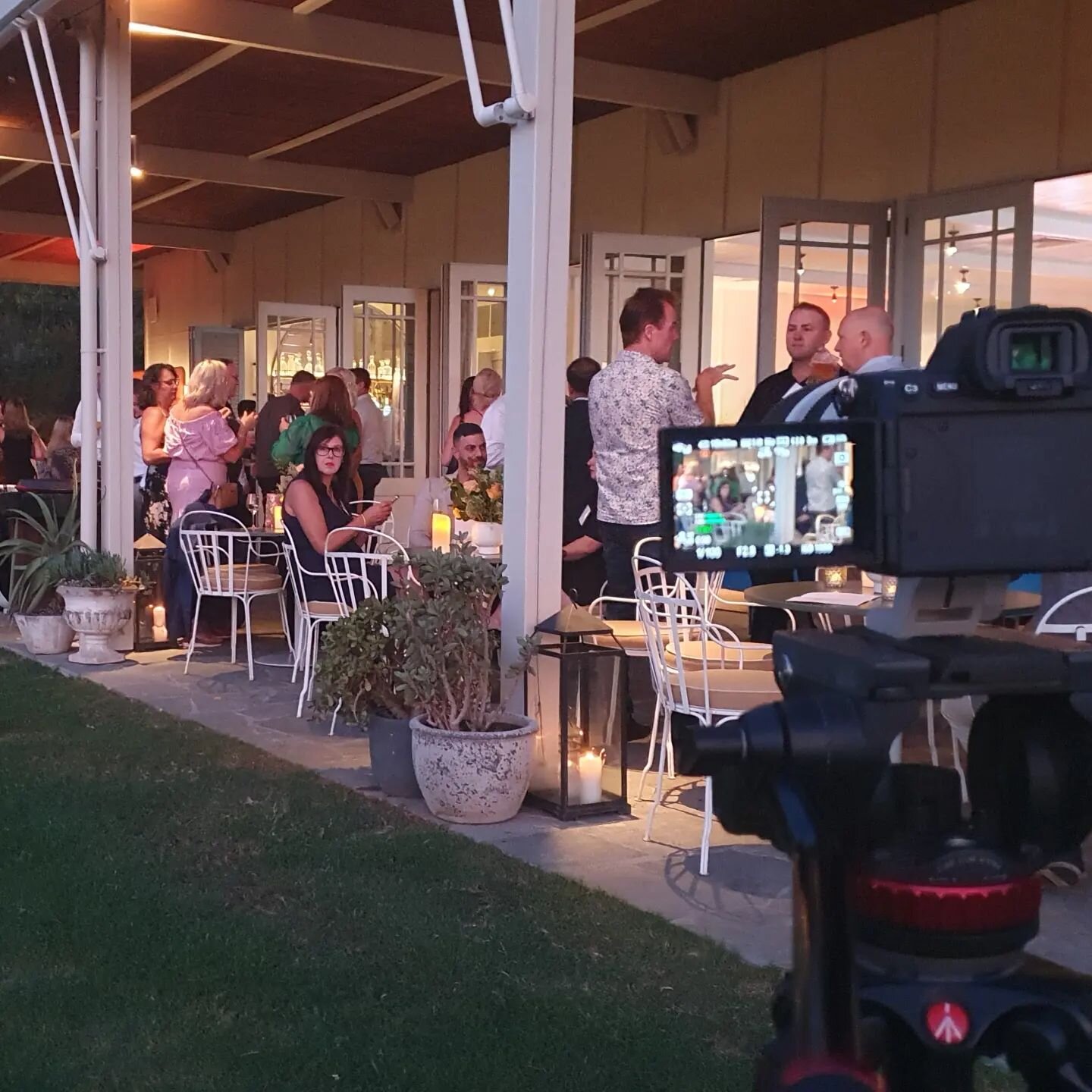 Filming events videos in Brisbane #twilight #videoproduction #party #holidays #xmasparty #videography