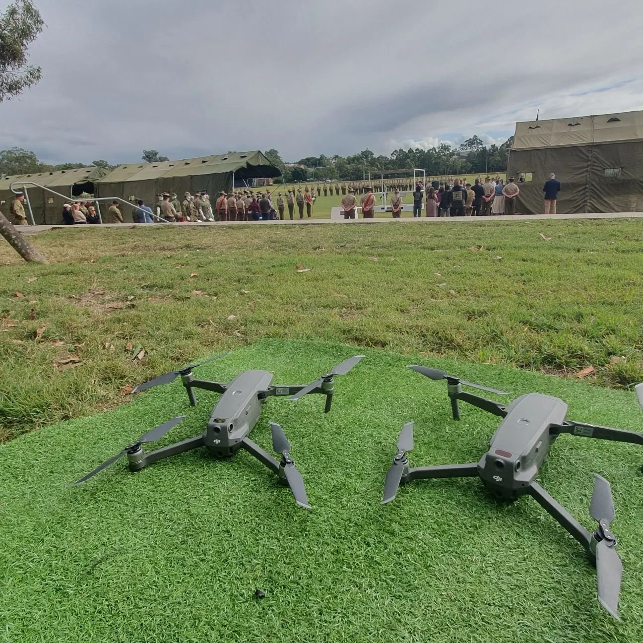 Drone video and photo shoot for a military parade in  Brisbane #army #military #parade #dji #adf