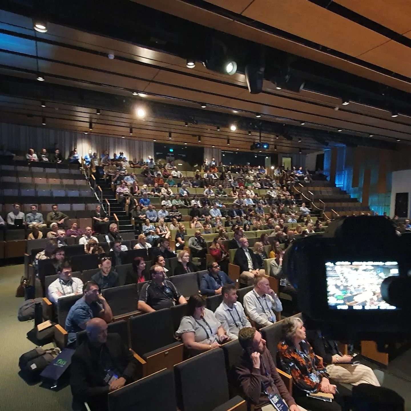 Shooting promotional videos at the Brisbane Convention and Exhibition Centre #presentations #keynote #promotionalvideo #event