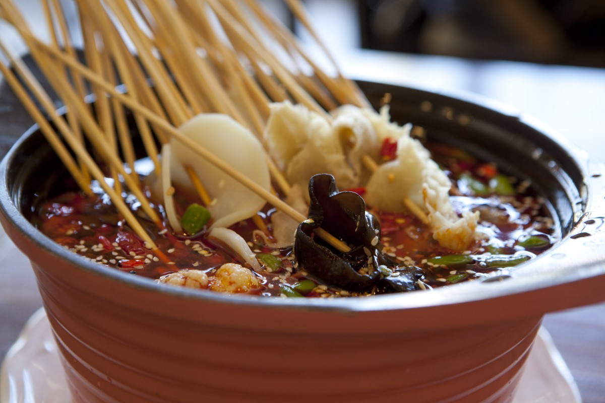 The Bobo chicken at Szechuan Impression. Photo credit: LA Weekly