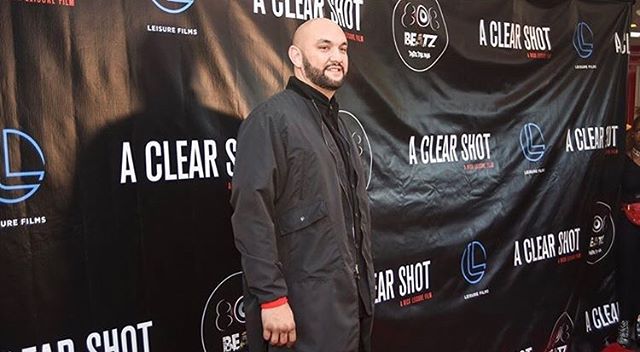 I love that I get to meet cool people doing cool things. I also love that I get to make cool stuff for said cool people. This is @nickleisure, a pretty big deal in the film industry at his latest movie premiere @aclearshot at the Esquire. He brings i