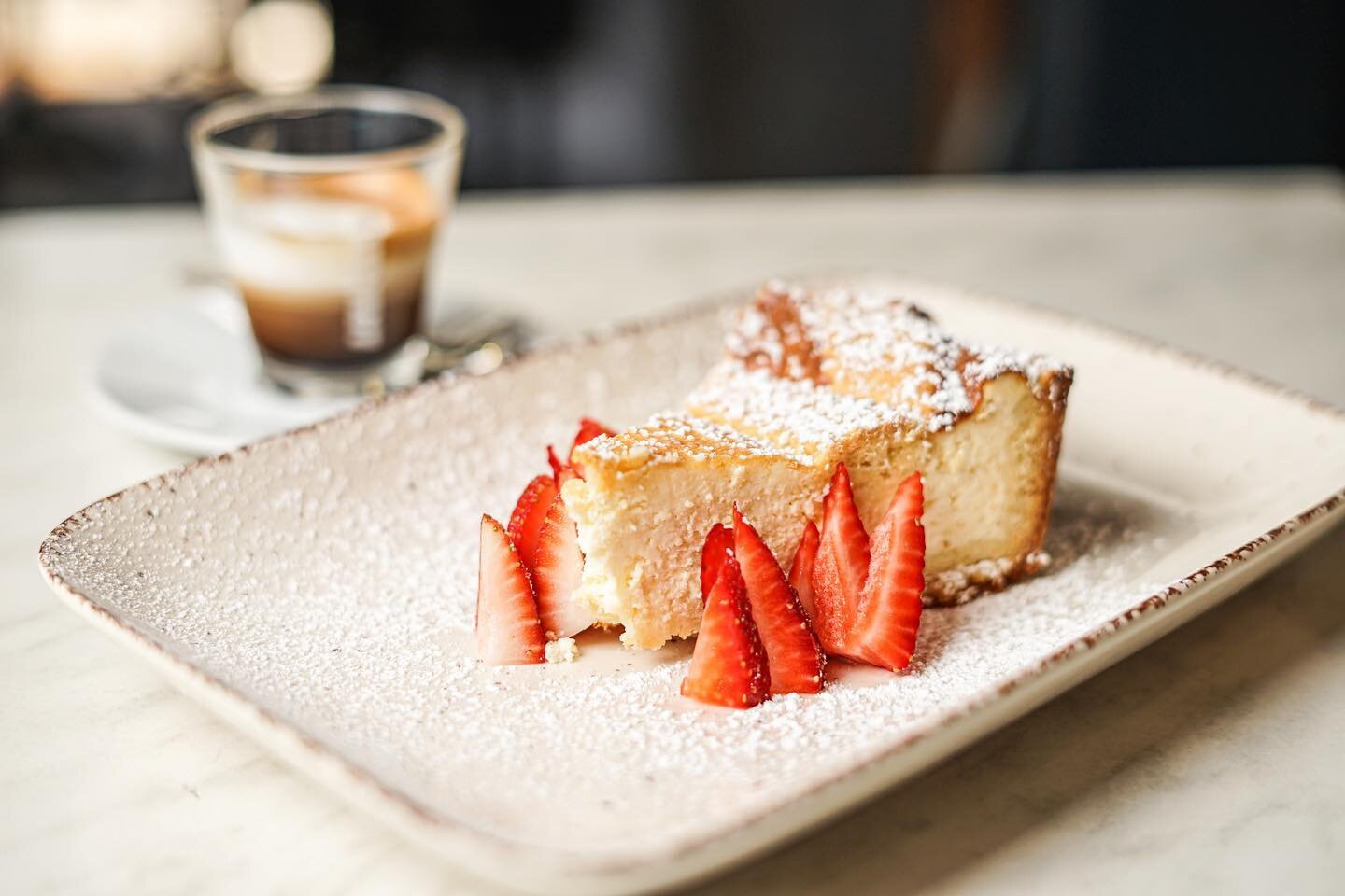 @thelittleitaliancook's signature baked ricotta cheesecake seriously got us drooling! 🍰 Trust us, if you're on the hunt for Sydney's best ricotta cheesecake, this is it.