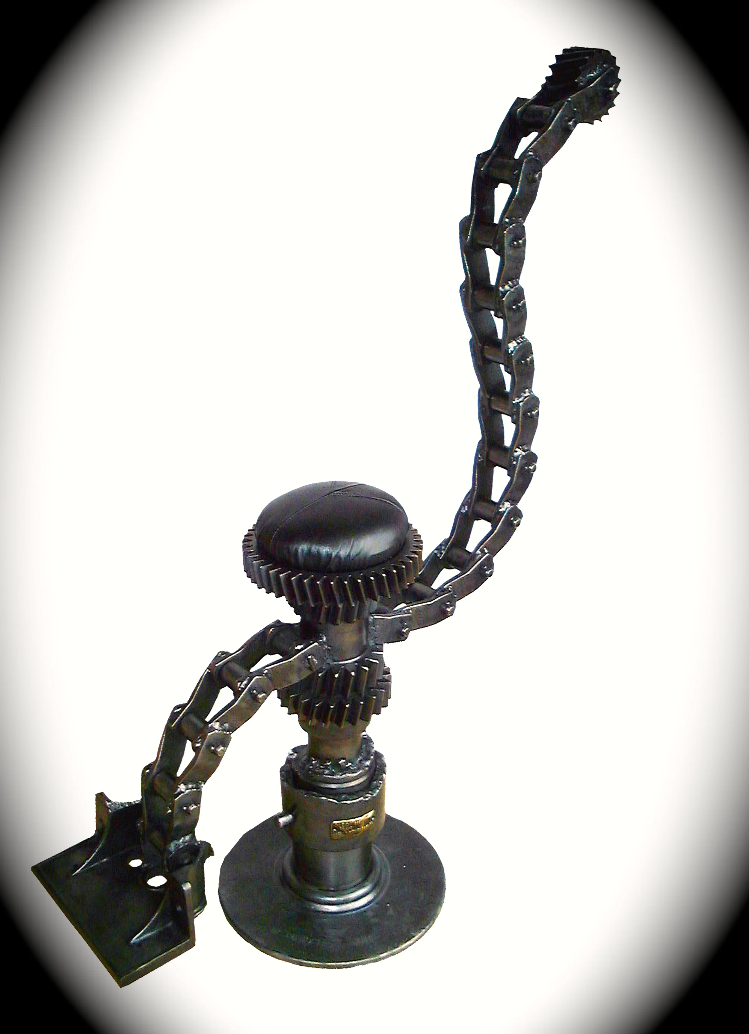 Steampunk stool
