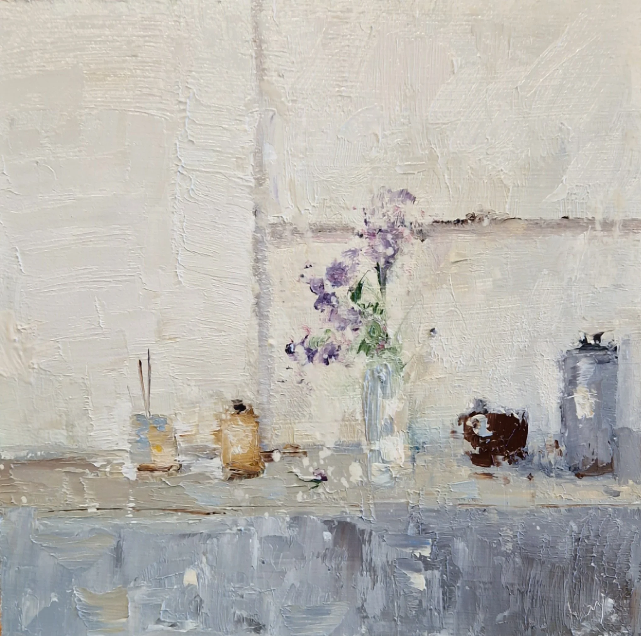 studio windowsill 15x15cm framed 30.5cm 325.jpg