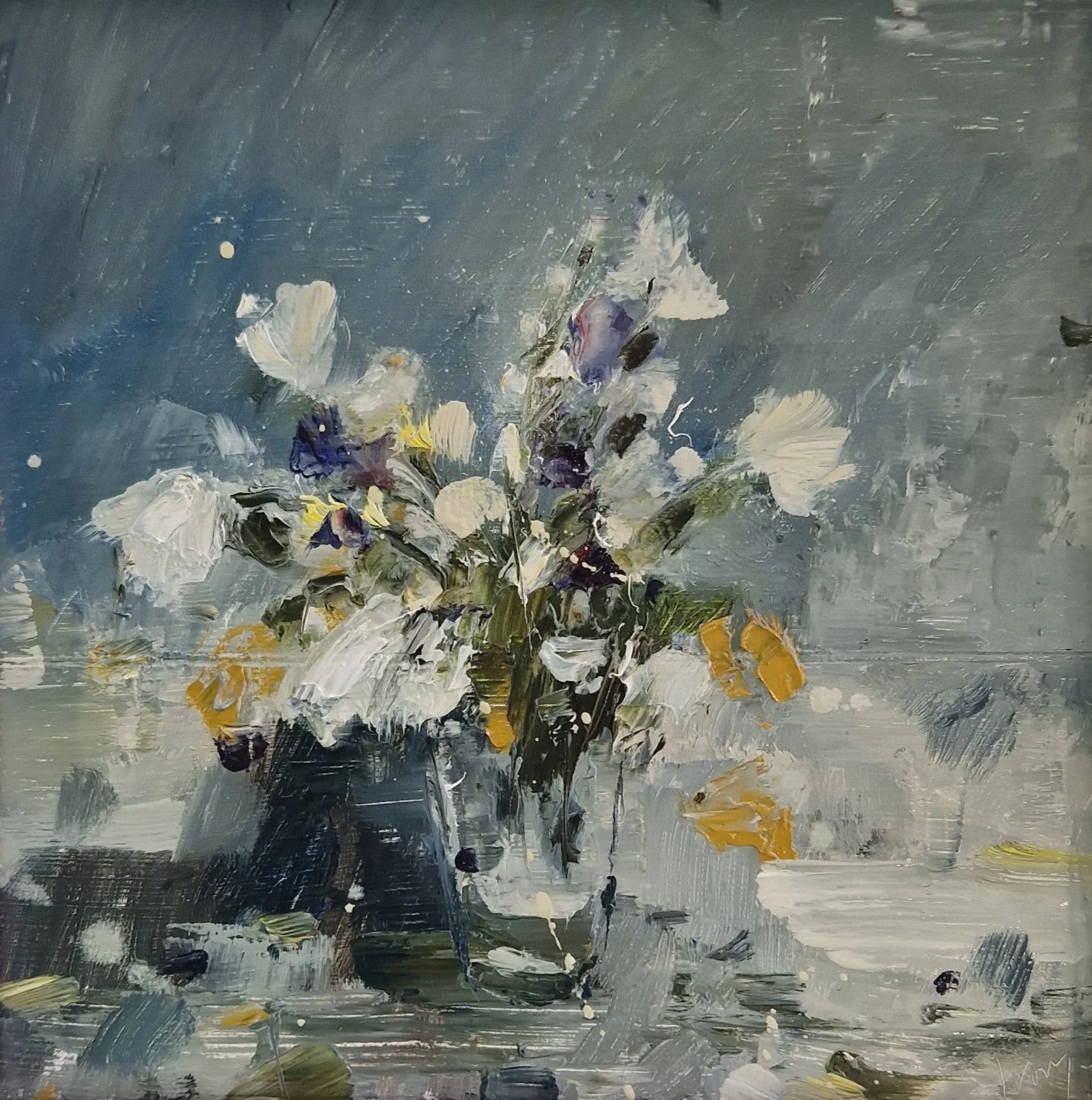 foraged flowers in a shot glass 15x15cm 30.5 x 30.5cm.jpg.jpg