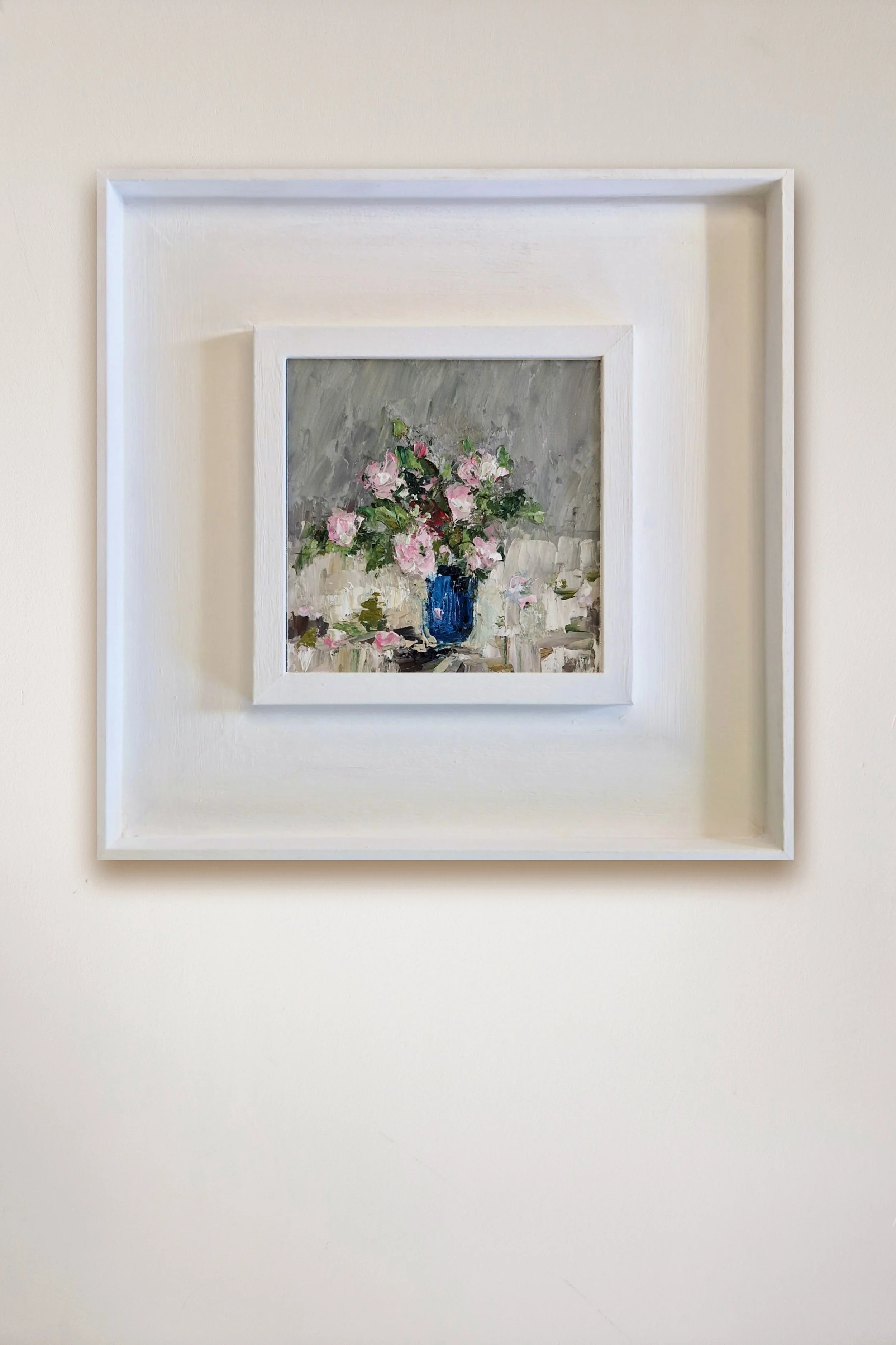 Peonies in a Blue Vase on wall.jpg