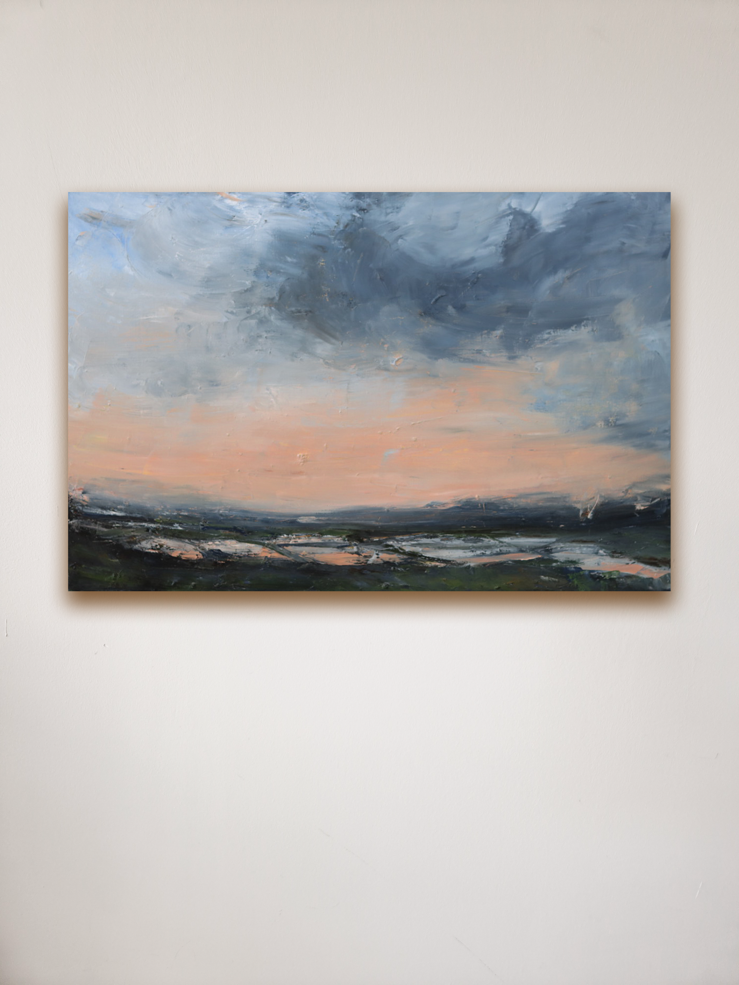 A light that remained 80x120 oil on canvas on wall.png
