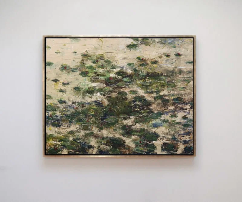 waterlilies framed.jpg