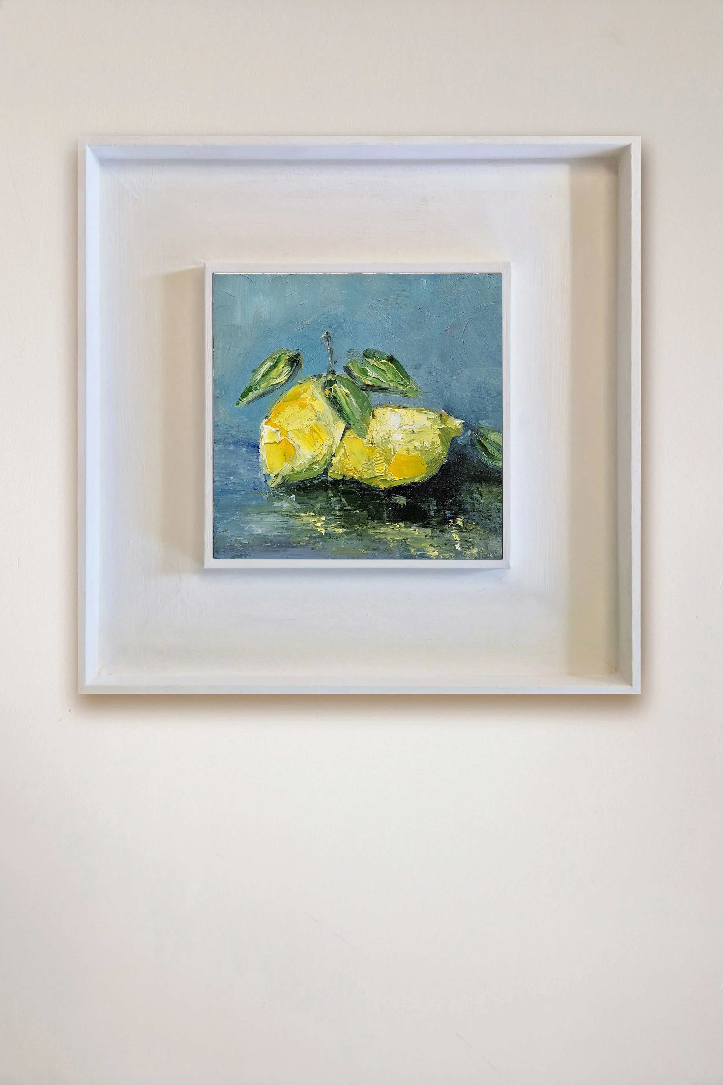 2 Lemons oil on aluminium 20x20cm.jpg