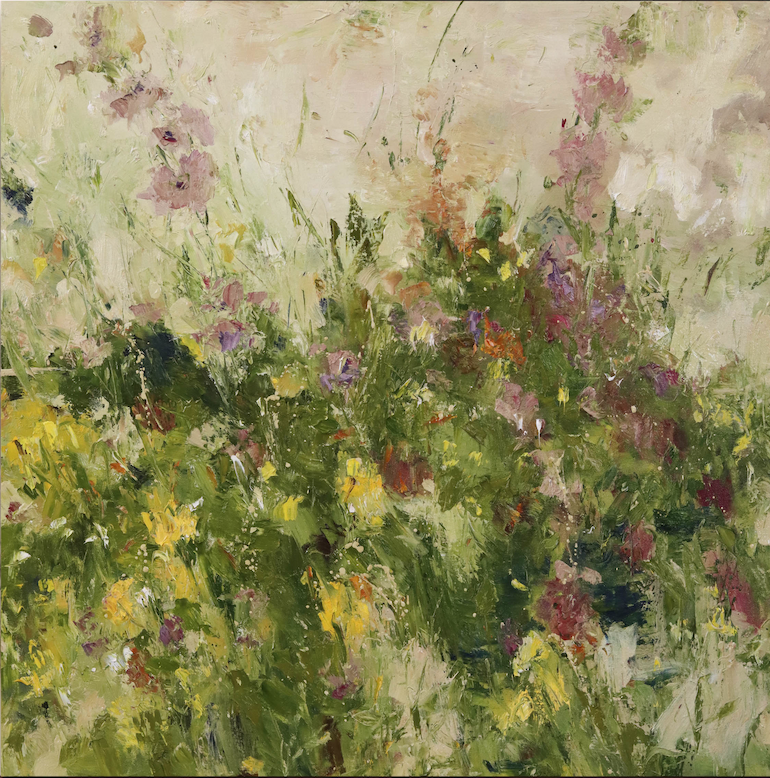 Summer Hedgerow II 80 x 80cm oil on canvas.png