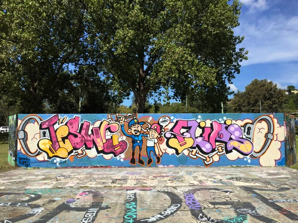 Marrickville Police don't like Graffiti Artists