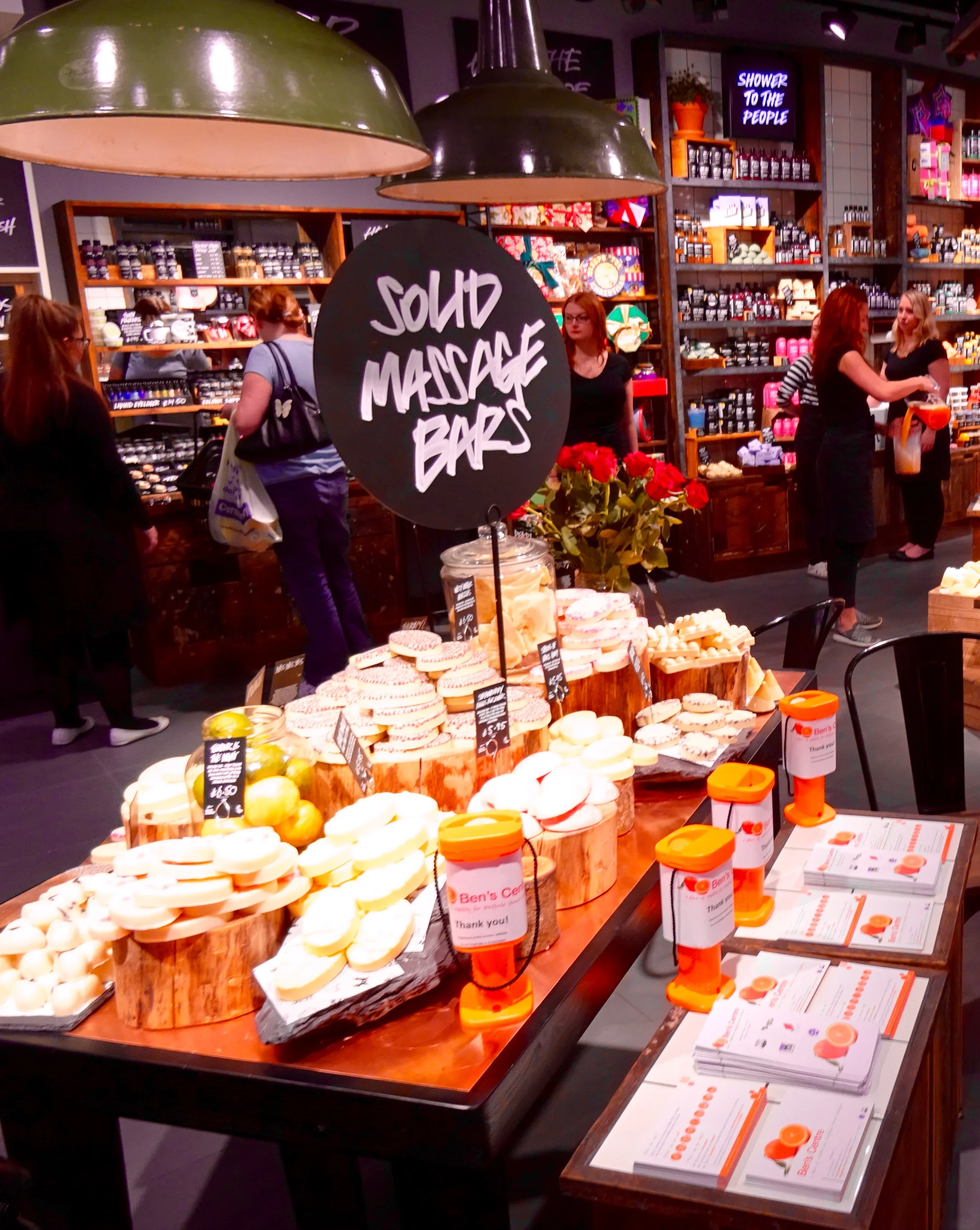 Ben's at LUSH Meadowhall Store opening.