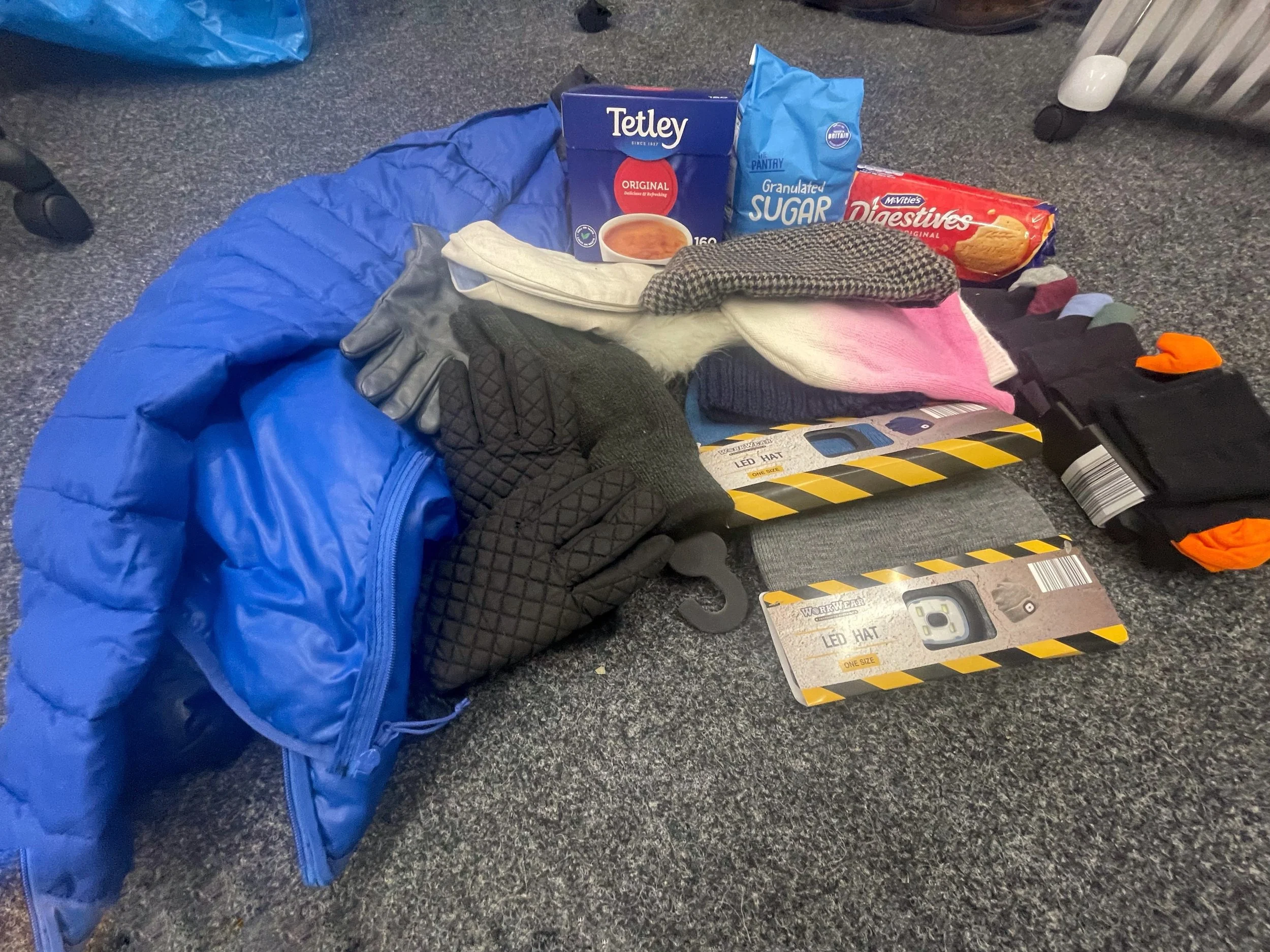 Thank you to Banner Cross Church who have kindly donated a bundle of warm clothes &amp; essentials to help support our clients this winter!