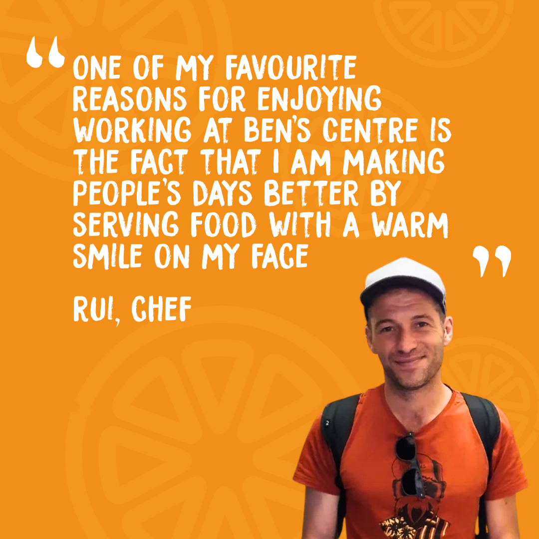 Why I like working at Ben’s Centre - Rui, Ben’s Centre Chef