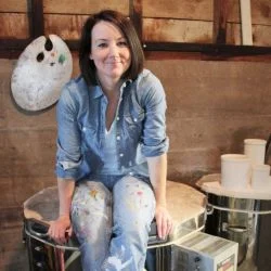 Ruthie Sutter Ruthie Sutter, the owner of ArtSmith , aims to create items that are meaningful, functional, and beautiful. She works out of her home studio with the company and support of her husband, two kids, and black lab, Fionnoula. She is a functioning coffee-holic, hobbyist home brewer, and has a talent for finding four leaf clovers. Check out her custom pottery and other artworks. Website | Instagram | Twitter | Facebook | Etsy | ruthie@artsmithshop.com