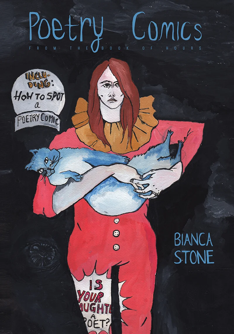 Pleiades Press, Poetry Comics from the Book of Hours , Cover Design