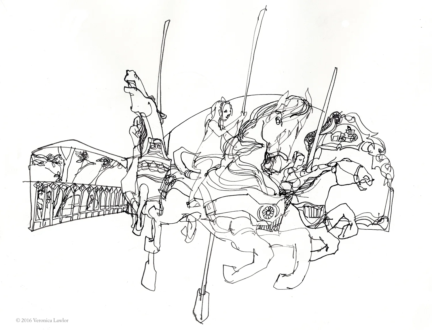 Carousel Horses