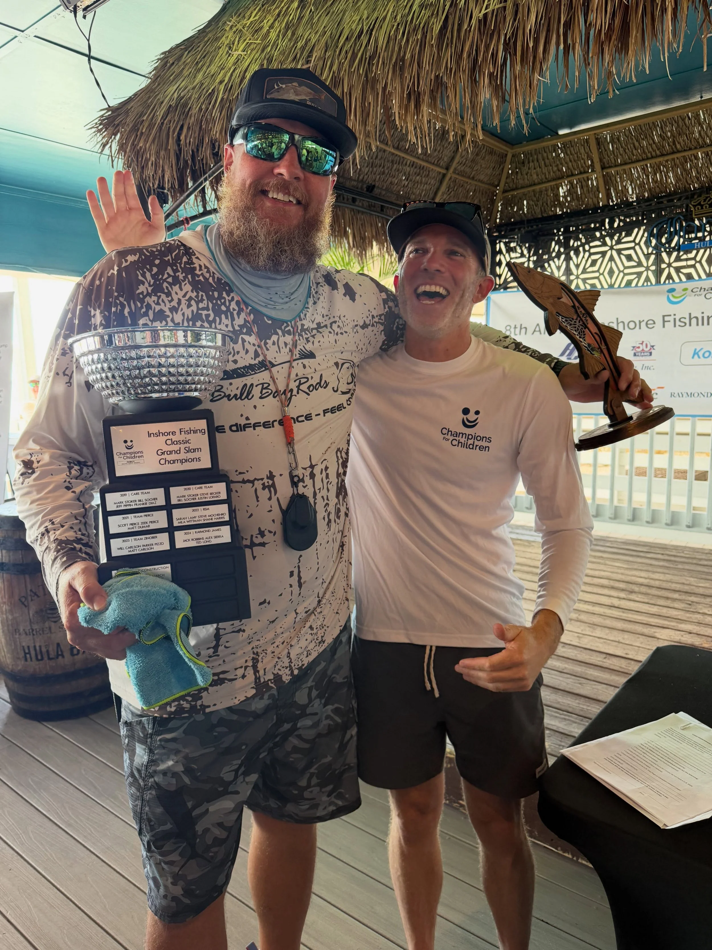 It was a fantastic run of tournaments over the past few days. Topped the weekend off with Back to Back (2025 and 2026) &ldquo;Champion for the Children&rdquo; overall slam victories! We had an 85 inch slam that included a 38 inch Snook. It was the la