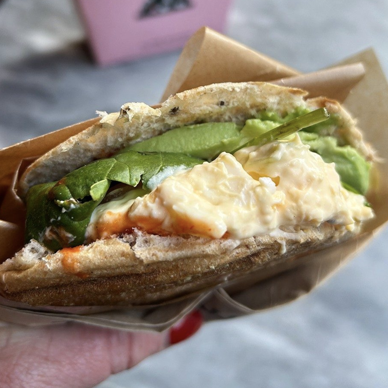 Healthy fast food for The Telegraph