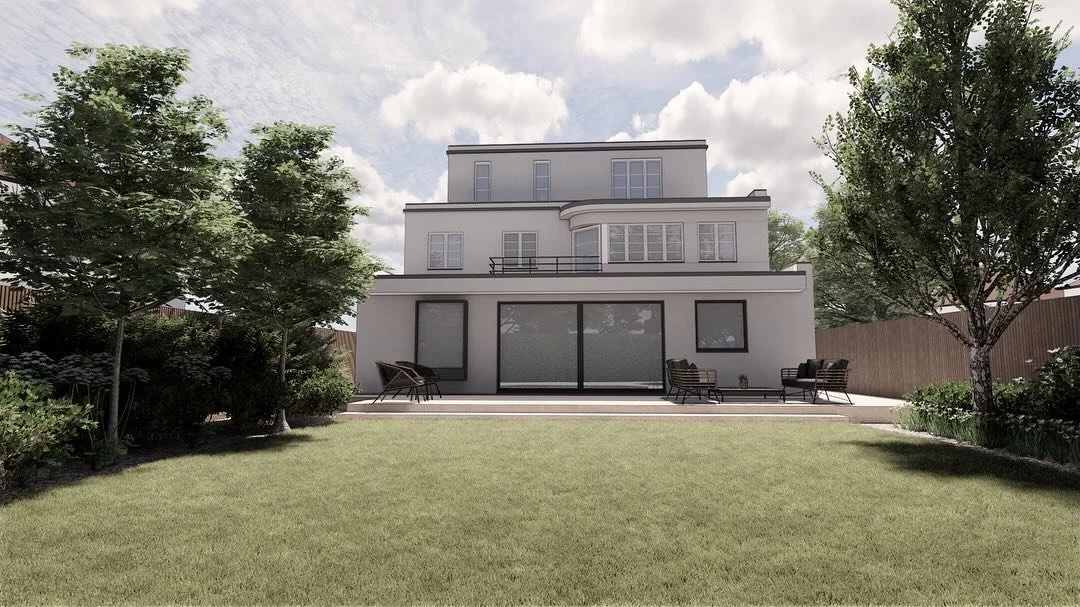 &lsquo;Suntraps&rsquo;

A series of extensions are proposed to transform this unique Art Deco &lsquo;Suntraps&rsquo; style house whilst celebrating the properties iconic 1930s charm

#draftarchitecture #architecture #architectural #artdeco #artdecoar