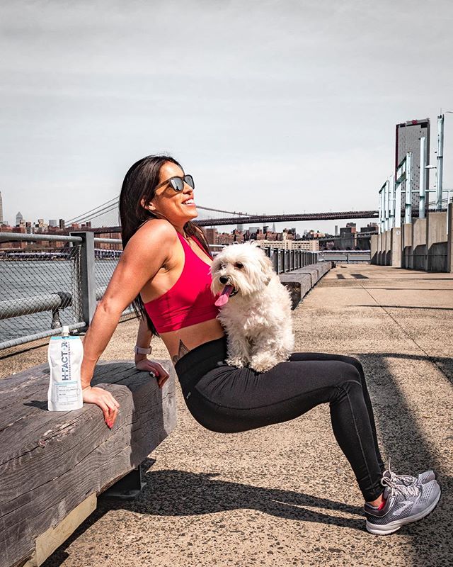 Now that our marathon is done what should we set up for our next goal? 
What ever it is we'll be sure to include Coco, more workouts at Brooklyn Bridge Park, and lots of recovery. Hydrogen infused water has been shown to reduce inflammation from exce