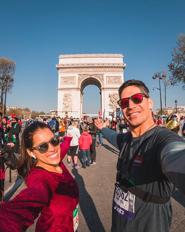 Another #bucketlist item to cross off the list! ✅😎 . .
.
We love to push ourselves so what better way to do that than running a marathon in one of the most beautiful cities in the world!? It was never easy but having the beautiful streets of #Paris 