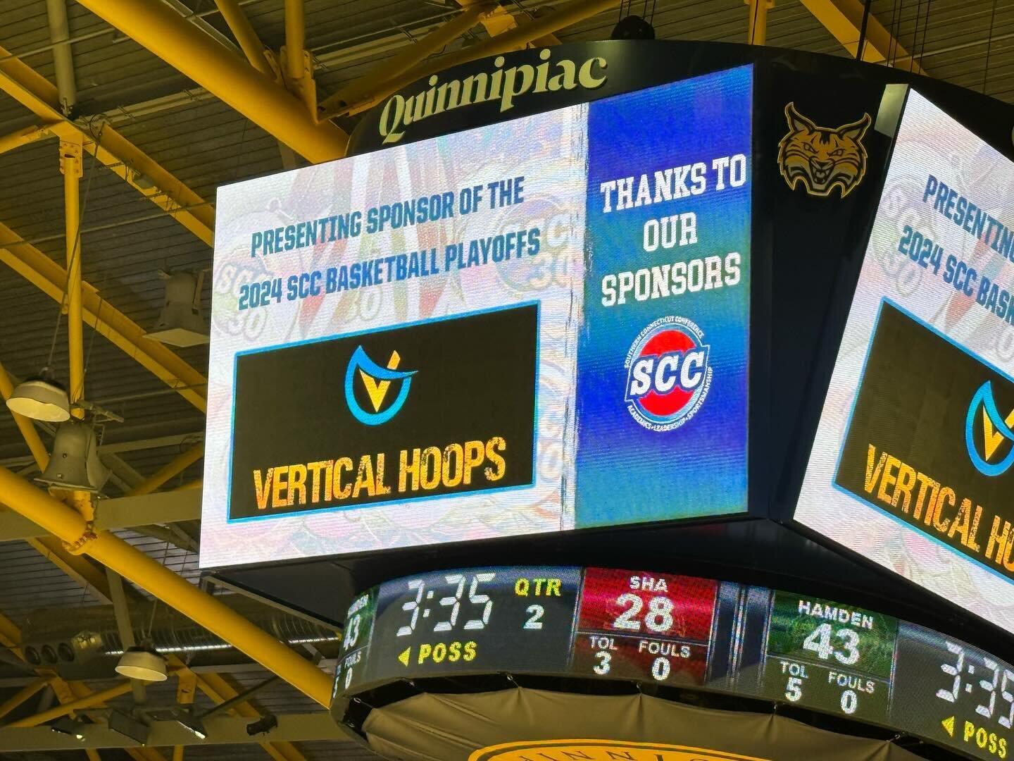 Proud sponsor of the @scccommissioner tournament. Great to support so many of the athletes in the SCC who have competed in Vertical Hoops events over the years.