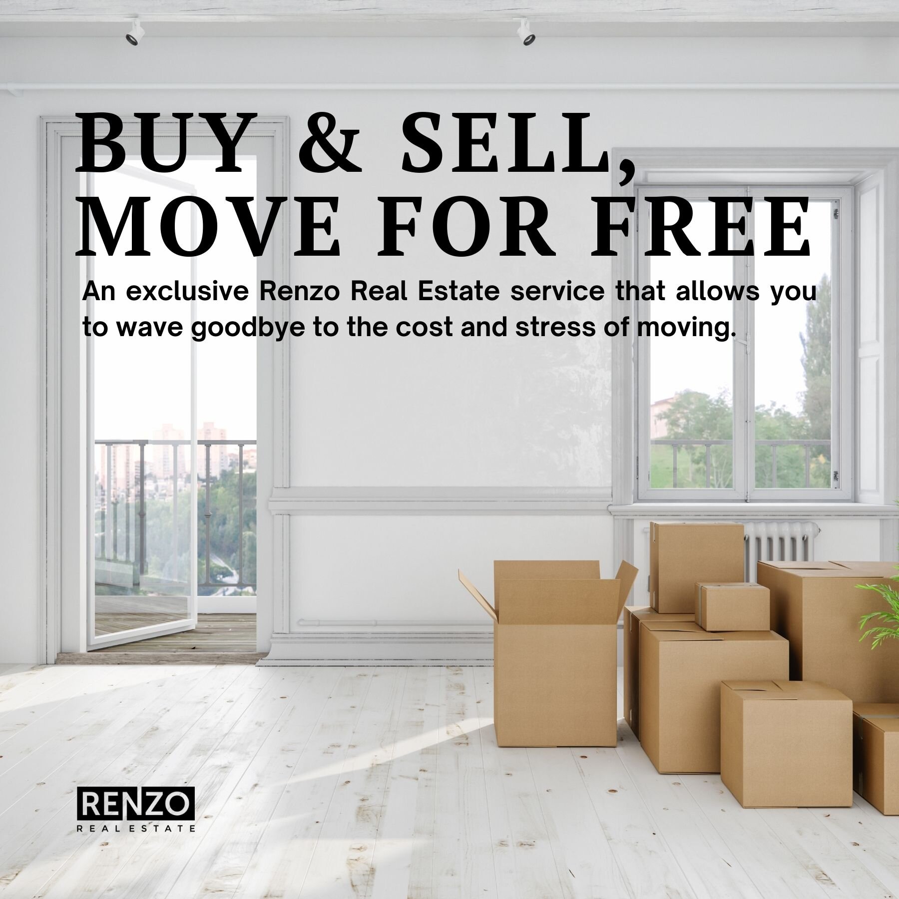 Let's face it: relocating is expensive, stressful, and tough to plan. You may save the costs of moving when you purchase and sell with Renzo Real Estate in Calgary and the surrounding areas. Bid farewell to sore backs, dented walls, trampled animals,