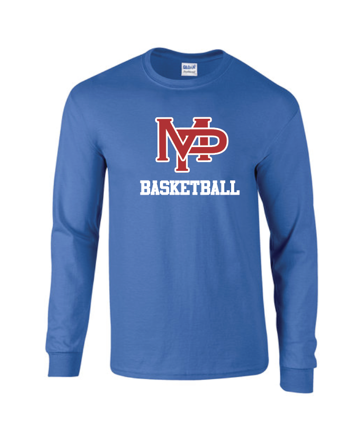 MP Viking Basketball Long Sleeve T-Shirt MP LOGO
