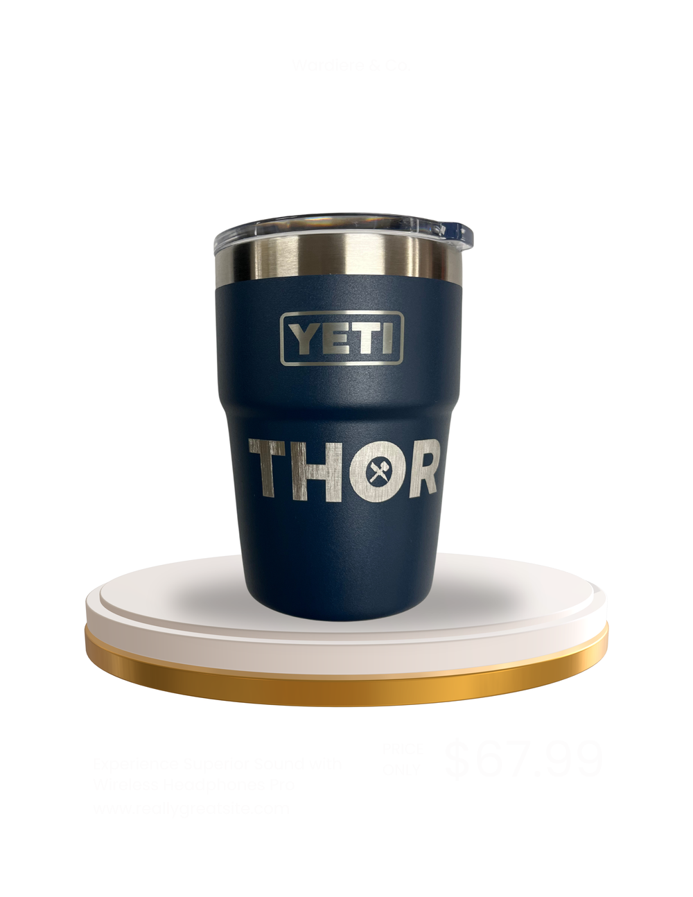 Thor 16 oz Yeti Cup  Homerun Graphics