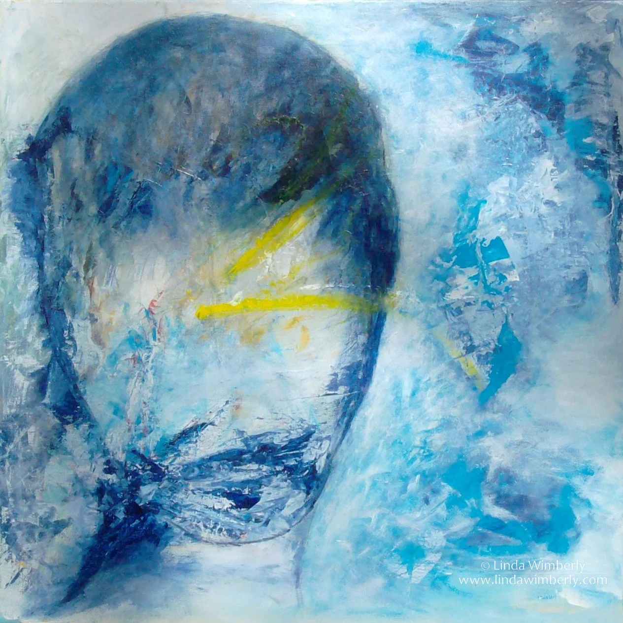 The Dawning of Identity - 20 x 20" (acrylic and graphite)