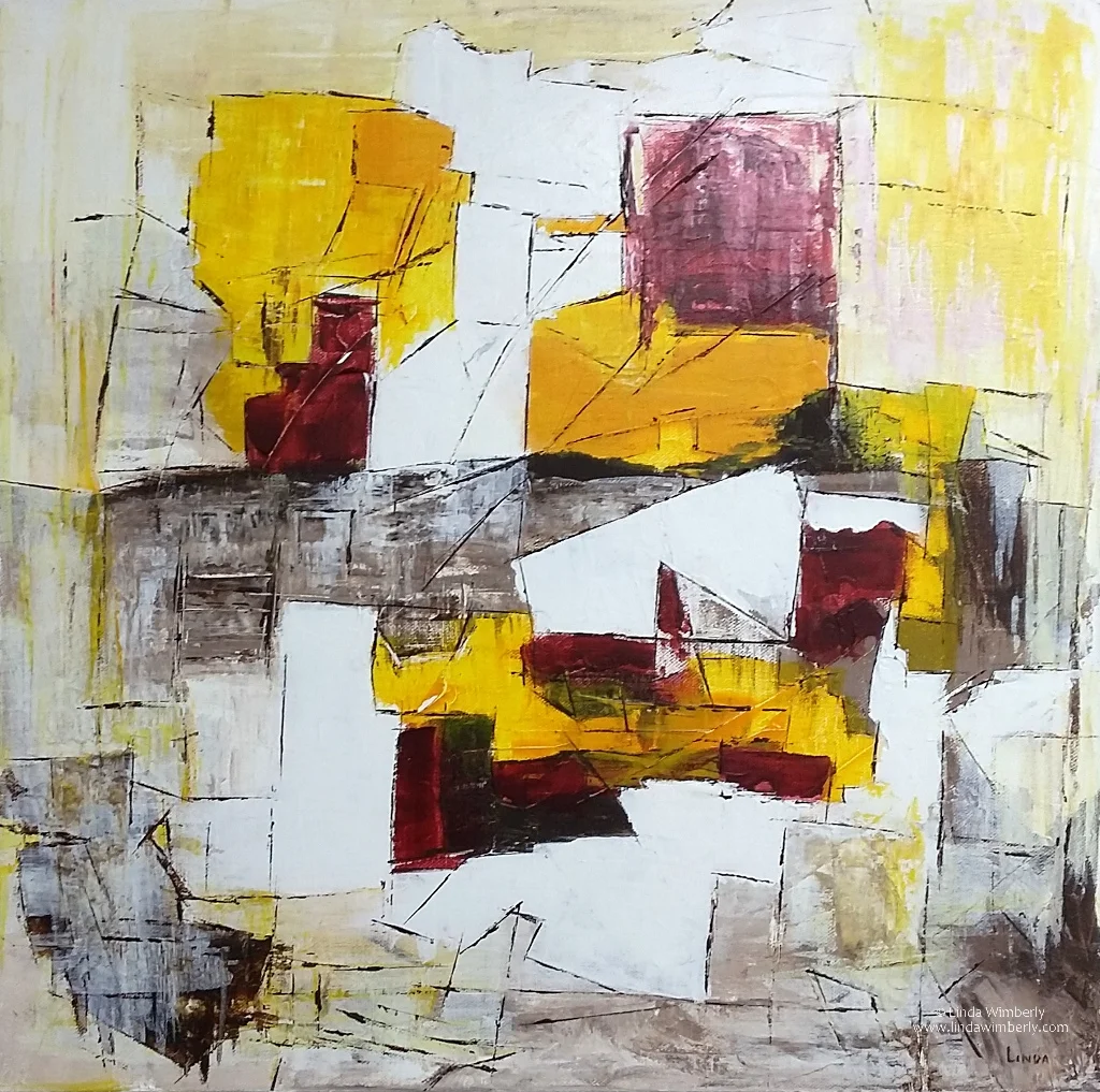 Urban Renewal - 20 x 20" - acrylic - 2017