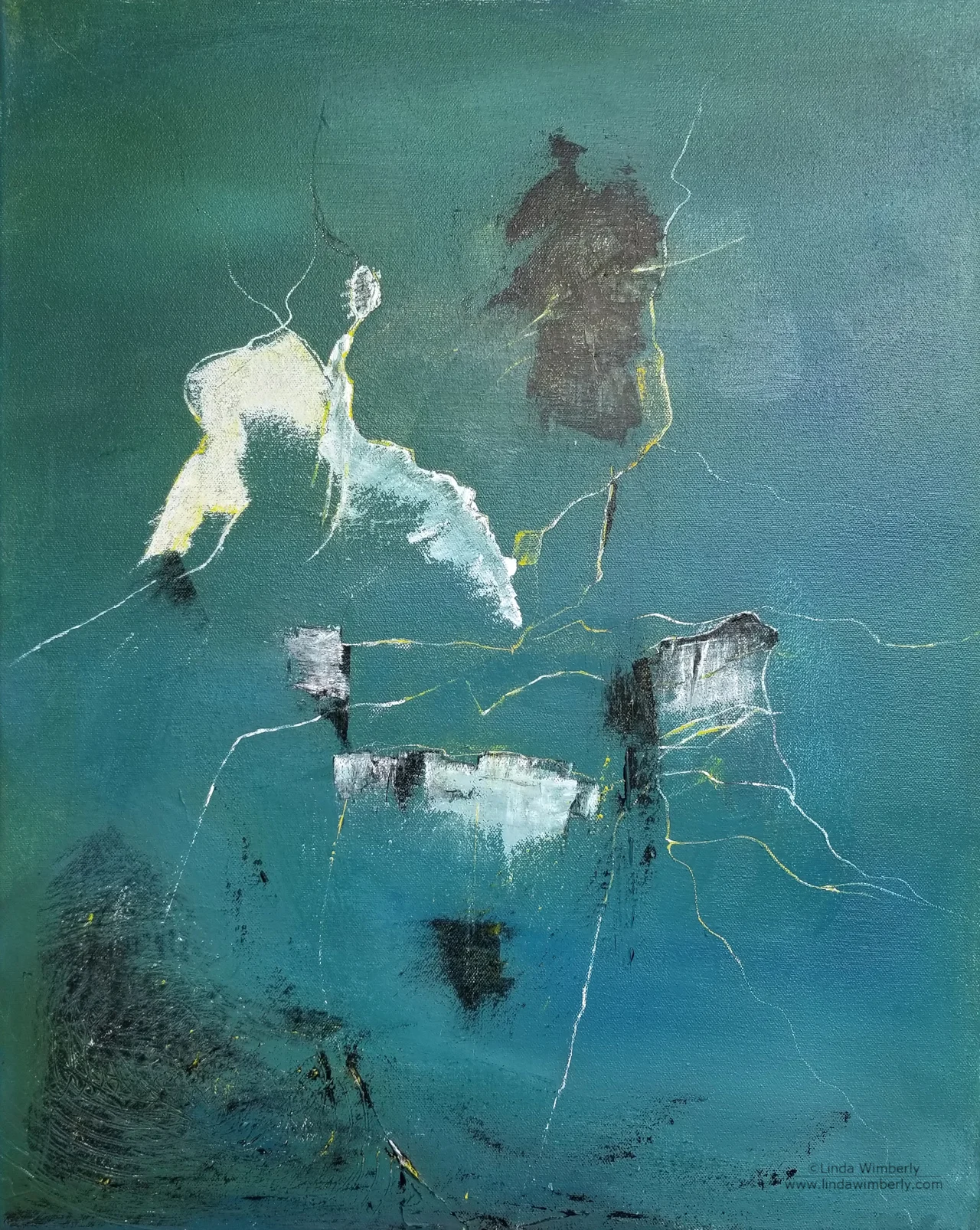The Creative Mind - 20 x 16" - acrylic - 2019