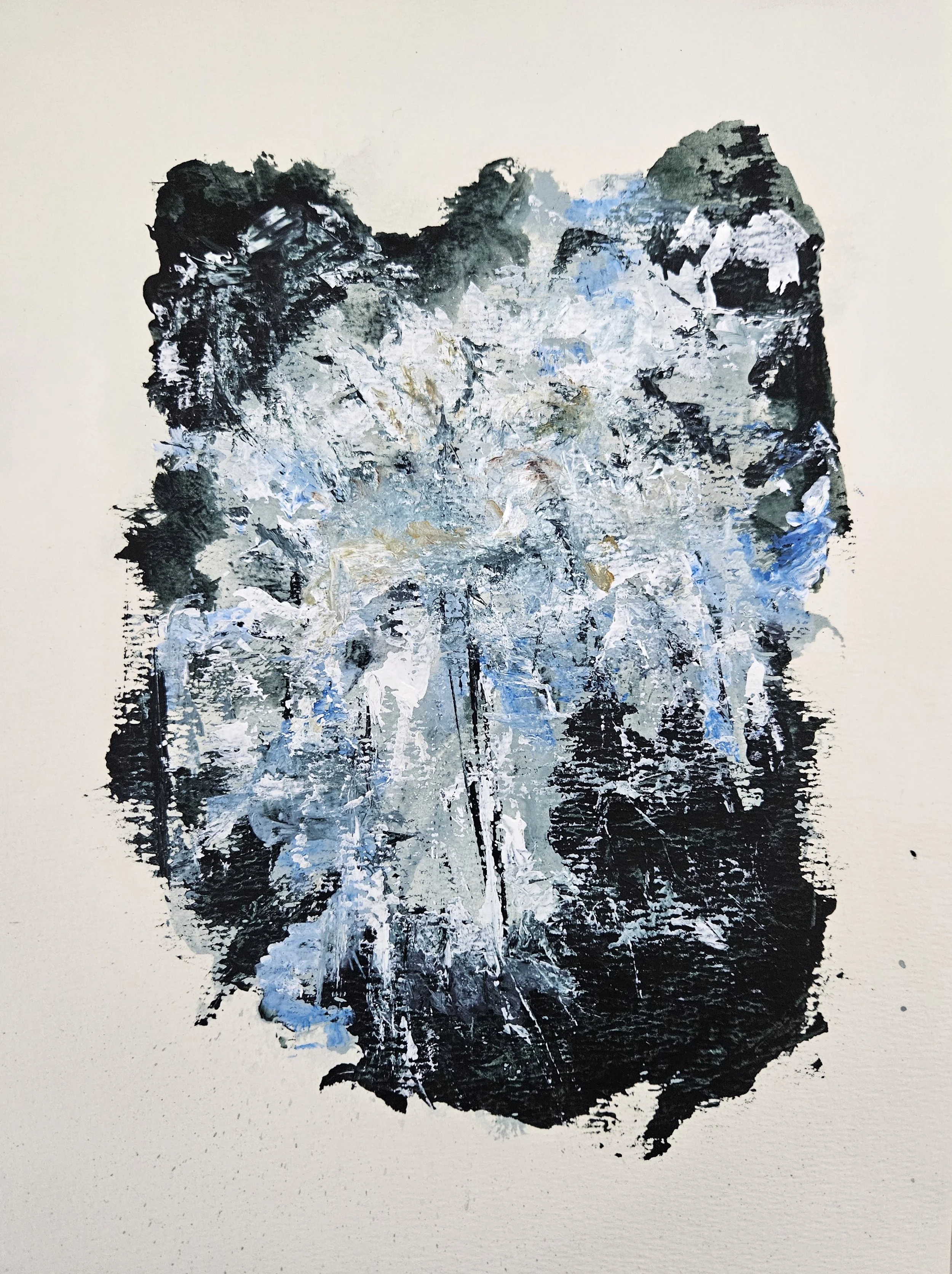 Winter in Deep Forest - 12.5 x 9.5